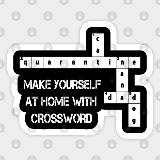 Secret crossword clue Openings Crossword Clue Sticker TeePublic